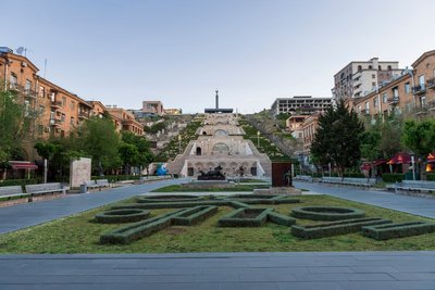 Eine architektonische Sehenswürdigkeit in Jerewan