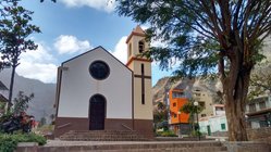 Eine Kirche auf der Kapverden-Insel Santo Antão