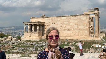 Reiseleiterin Janina Flederyte-Vaitiekaitiene