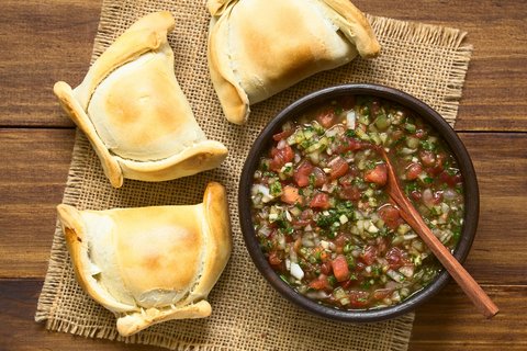 Empanadas mit Salsa