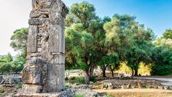 Das Olympia-Denkmal auf der Halbinsel Peloponnes