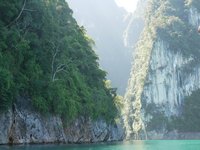 Bootsfahrt im Khao Sok Nationalpark