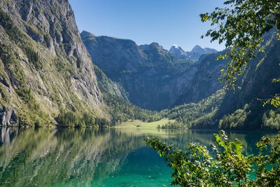 Ausblick in die Natur im Berchtesgadener Land