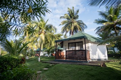 Bungalow des Club Santana auf São Tomé und Príncipe