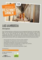Downloaddatei des Posters für die Individualreise "Aktiv & gelassen" mit Kurzinformationen zur Reise nach Laos und Kambodscha.