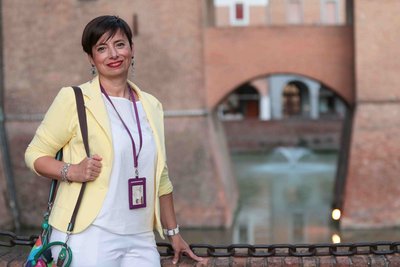 Reiseleiterin Roberta Montanari