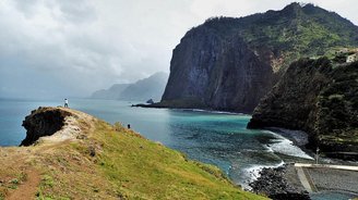 Die Steilküste bei Porto da Cruz auf Madeira