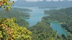 Ausblick Khao Sok Nationalpark Ausblick Khao Sok Nationalpark