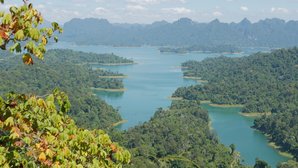 Ausblick Khao Sok Nationalpark Ausblick Khao Sok Nationalpark
