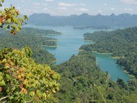 Ausblick Khao Sok Nationalpark