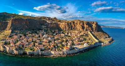 Die mittelalterliche Stadt Monemvasia