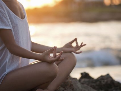 Yoga an der Atlantikküste auf den Kapverden