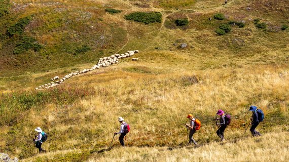 Wanderer in Biogradska Gora