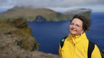 Reisleiterin Ann Askham