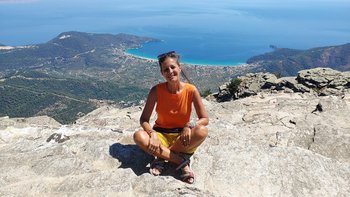 Reiseleiterin Chrisula Awramidis