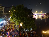 Lichterfest Yi Peng in Chiang Mai