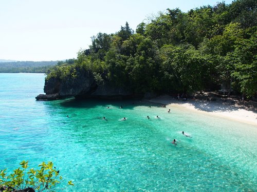 Strand von Siquijor, Philippinen