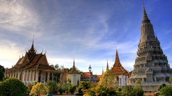 Der Königspalast in Phnom Penh