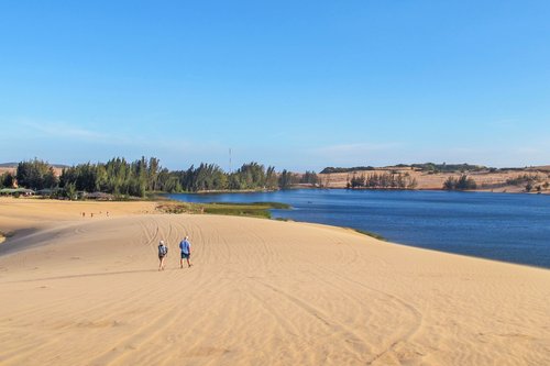 Sanddünen in Mui Ne, Vietnam