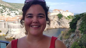 Reiseleiterin Stephanie Müller