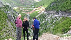 Reisebericht Albanien: Gruppe im Shebenika Nationalpark