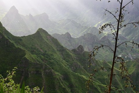 Blick auf das Tal Ribeira Grande auf Santo Antão