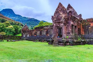 Alte Tempelruinen in Laos