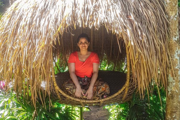 Niyoucha Salimi-Nejad auf Bali Niyoucha Salimi-Nejad auf Bali