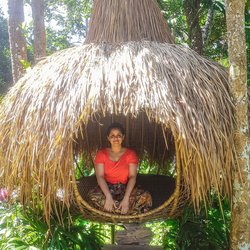 Niyoucha Salimi-Nejad auf Bali