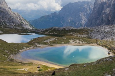 Landschaft in den Dolomiten