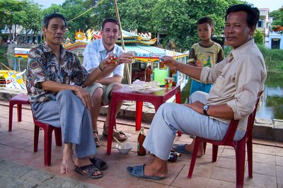 Reiseberater Peter Krüger in Vietnam.